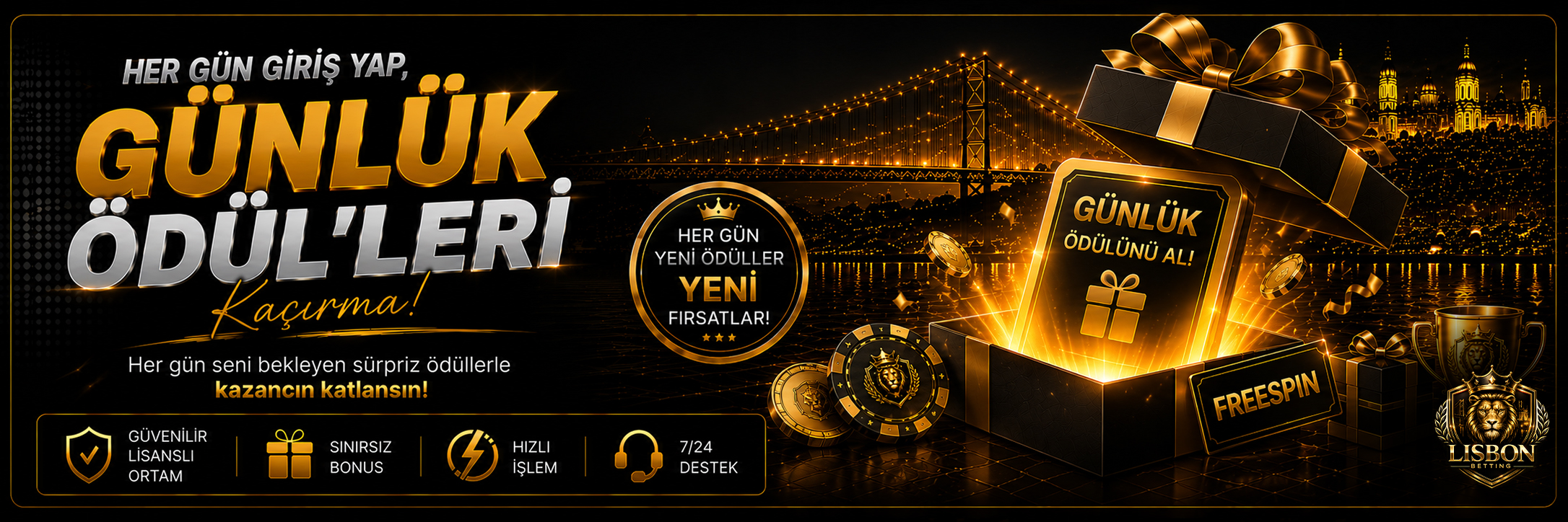 Lisbon Betting Günlük Giriş Ödüller