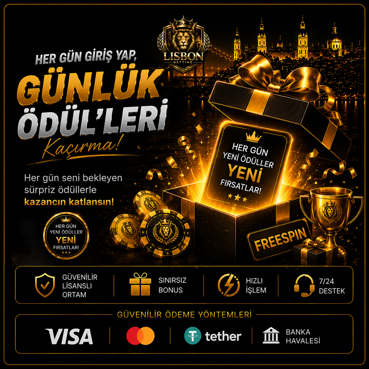 Lisbon Betting - Günlük Giriş 